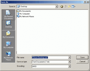 Show Desktop - Capture